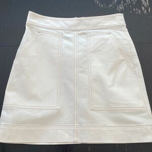 Spartina 449 off white denim skirt
